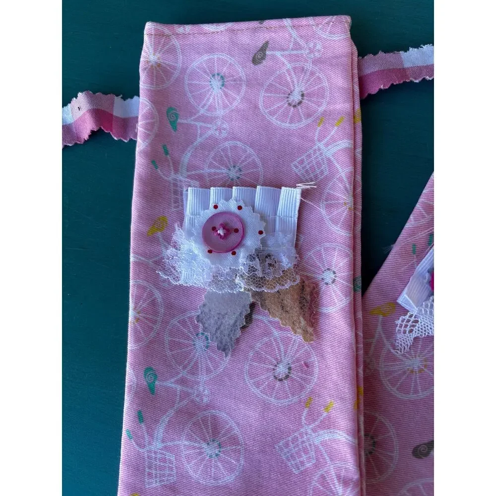 Handmade Bicycle Gift Bag Set: Gift Wrapping Supplies